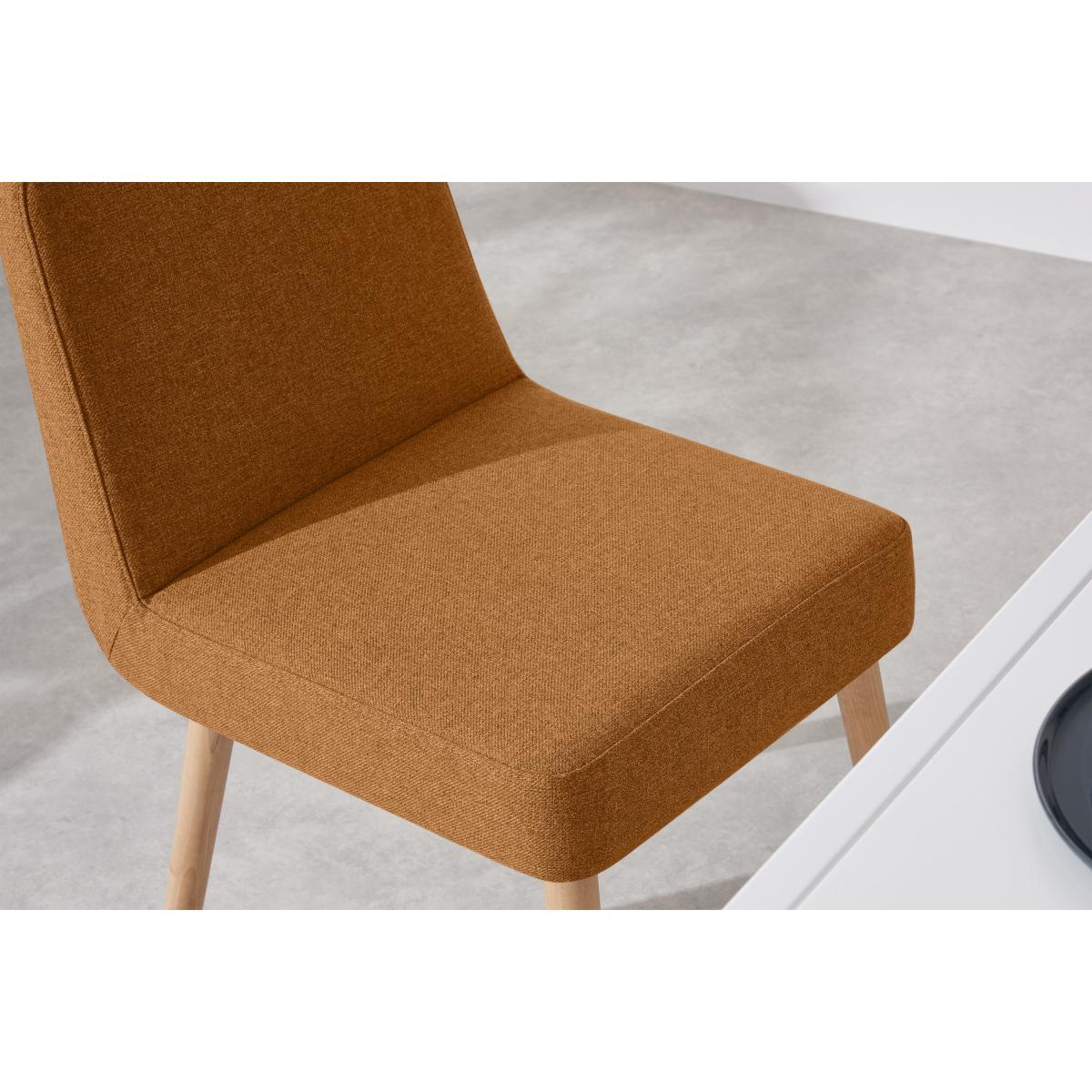 Adams Set of 2 Dining Chairs, Orleans Marmalade Orange – image 4