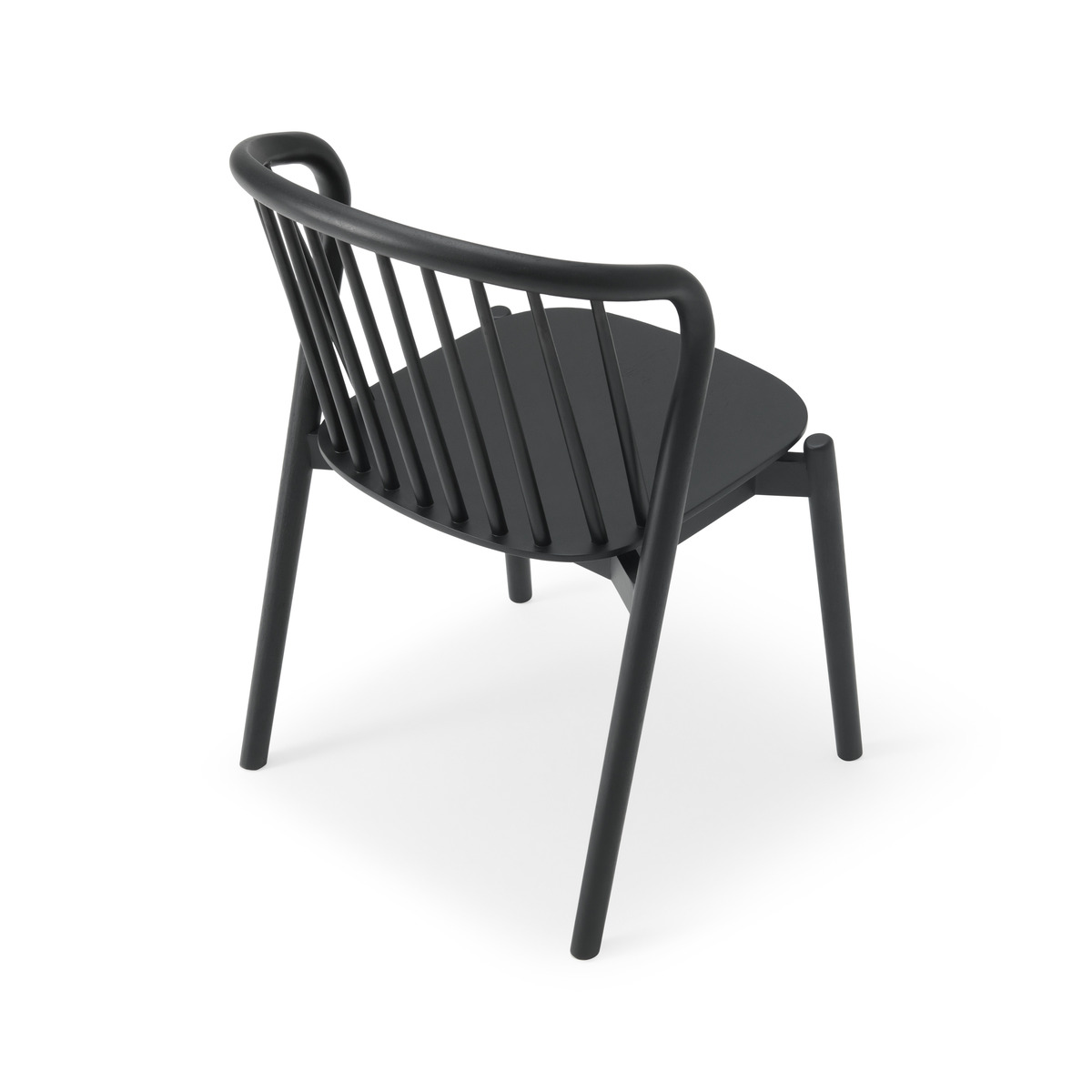 Tacoma Set of 2 Dining Chairs, Charcoal Black – image 4