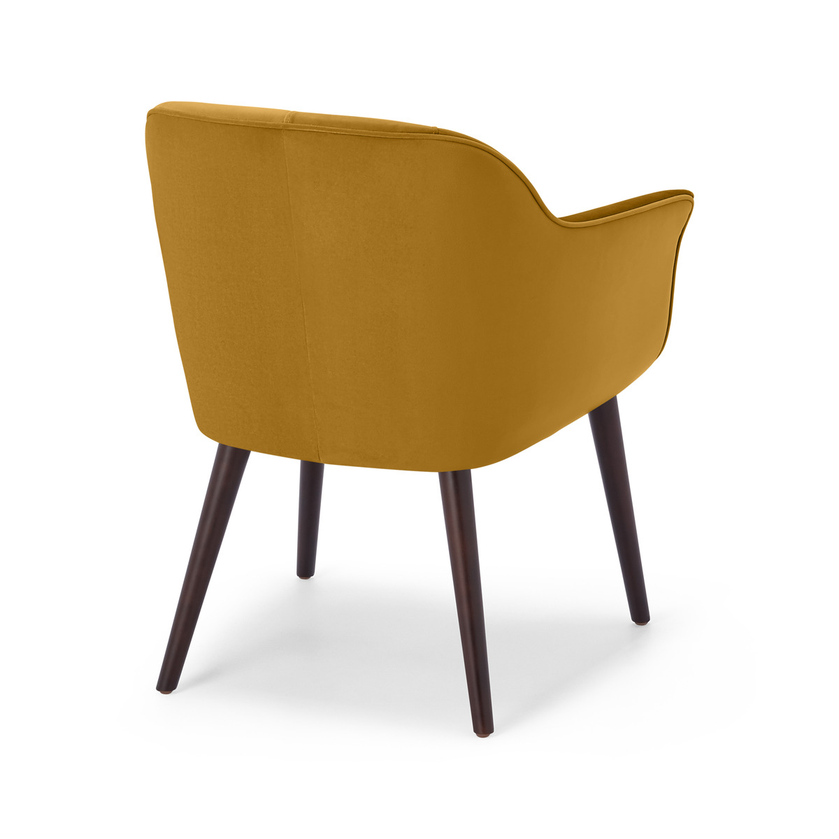 Fordell Carver Dining Chair, Mustard Velvet – image 7
