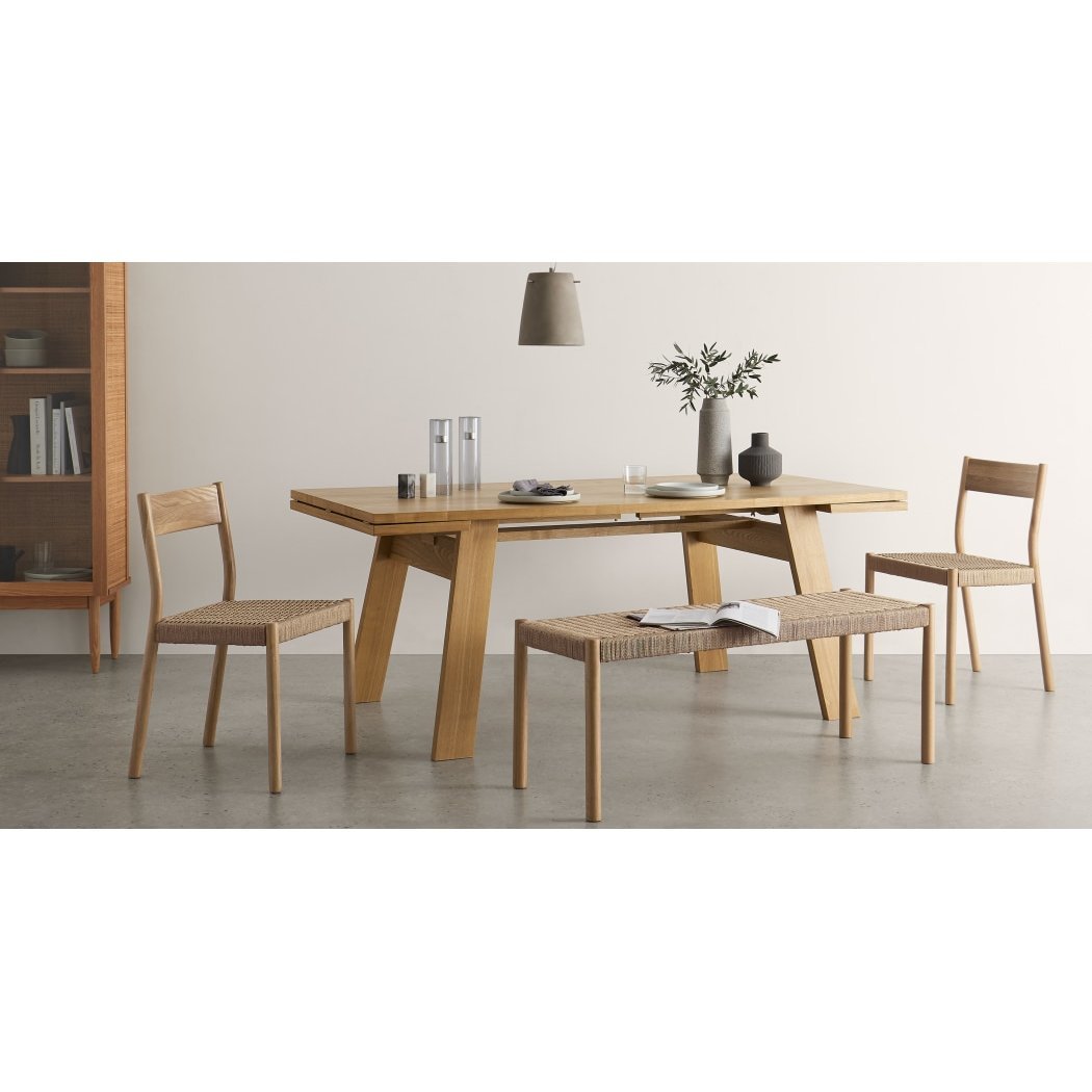 Rhye - Set of 2 Rhye Woven Dining Chair – image 2