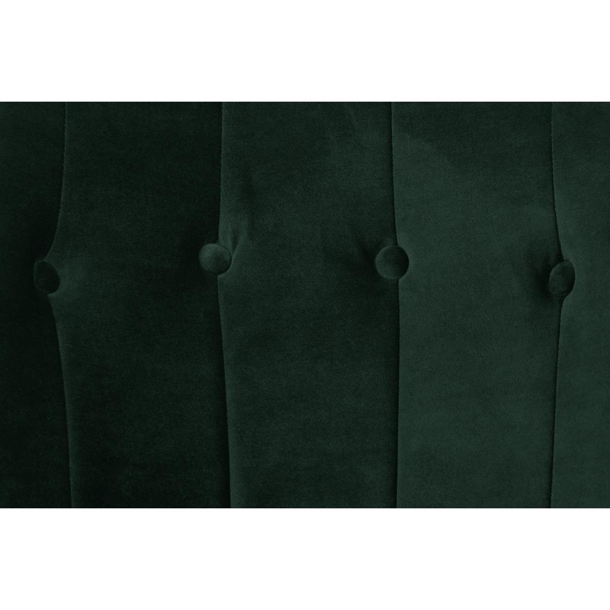 Margot Set of 2 Dining Chairs, Moss Green Velvet – image 6