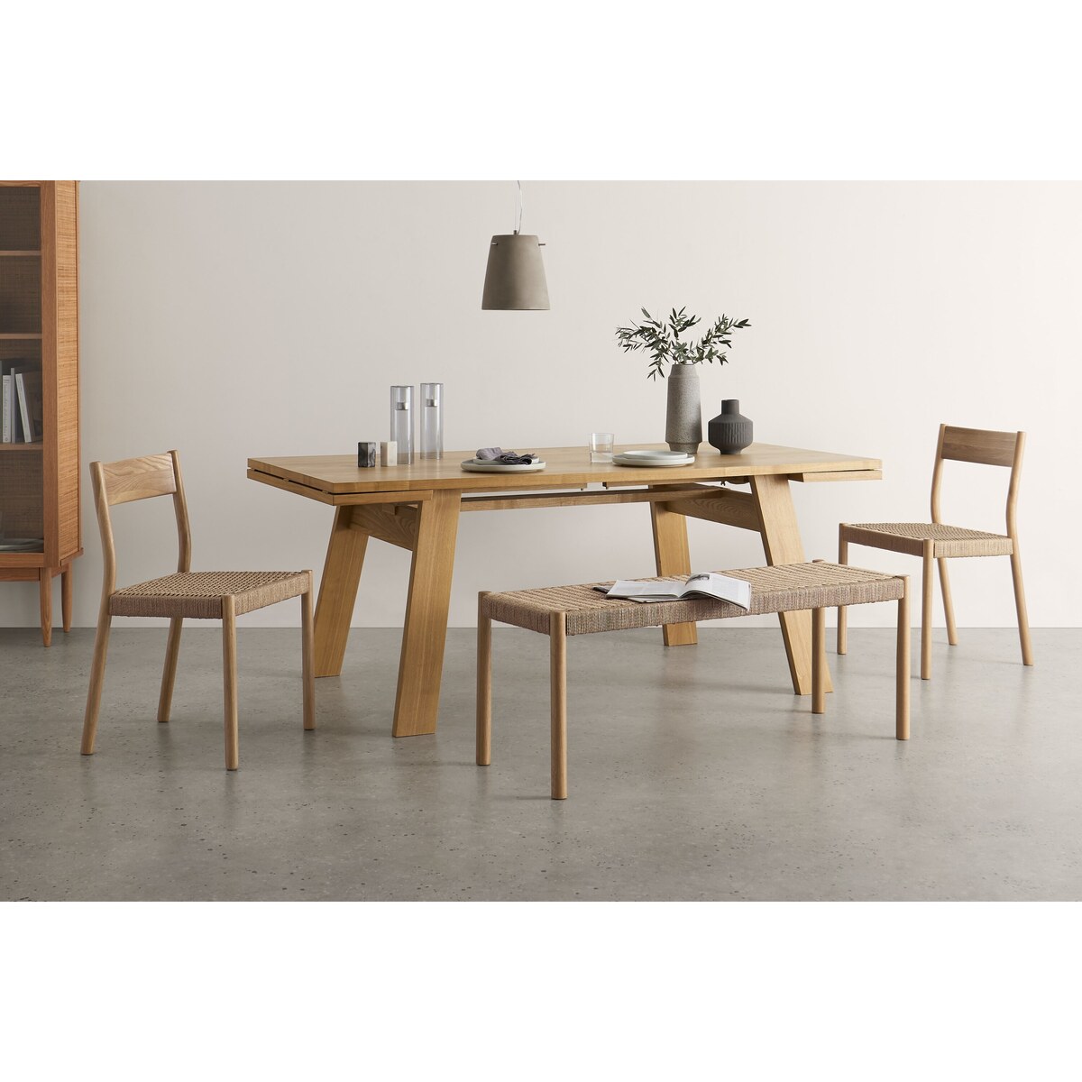 Set of 2 Rhye Woven Dining Chairs – image 5