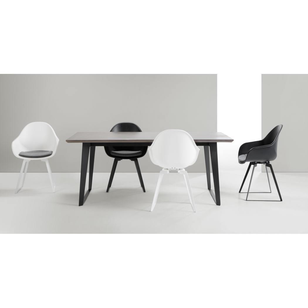 Boone - Set of 2 Boone Dining Chairs, White – image 3