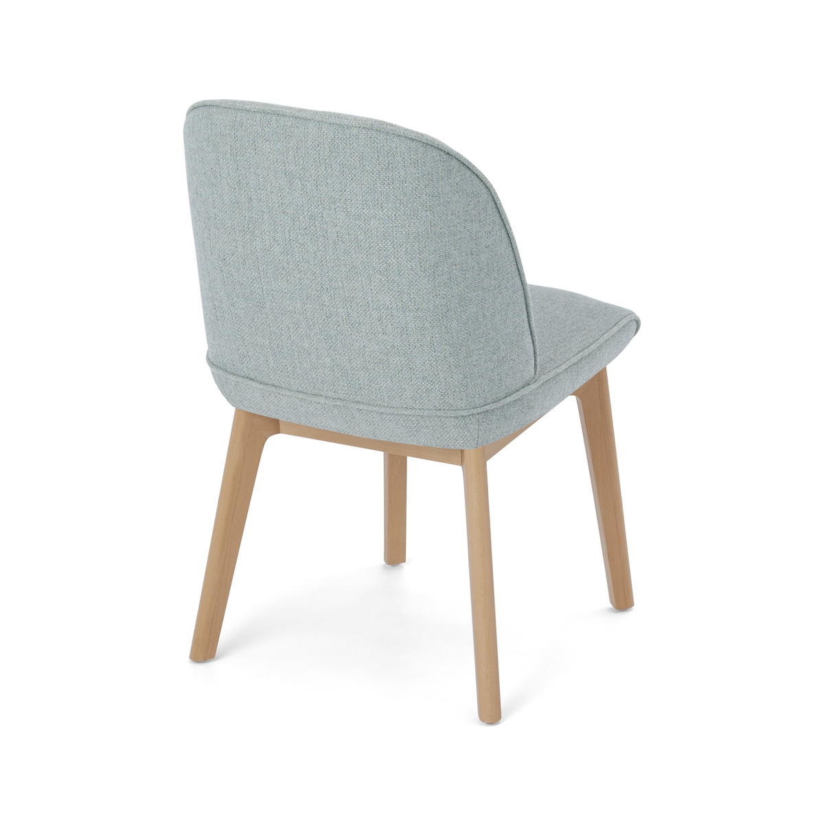 Erdee Set of 2 Dining Chairs, Grey Blue Weave – image 3