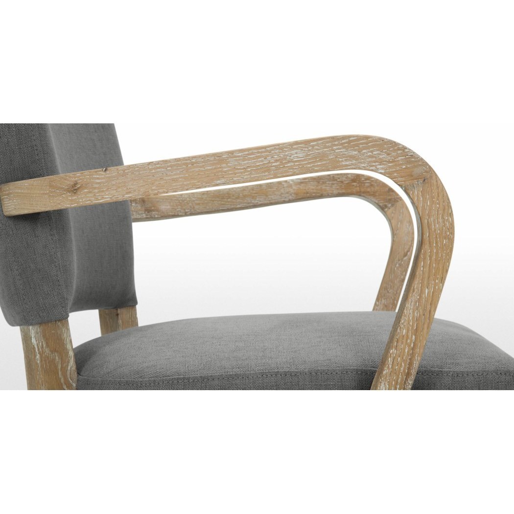 Irvington - Irvington Carver Chair, Graphite Grey – image 5