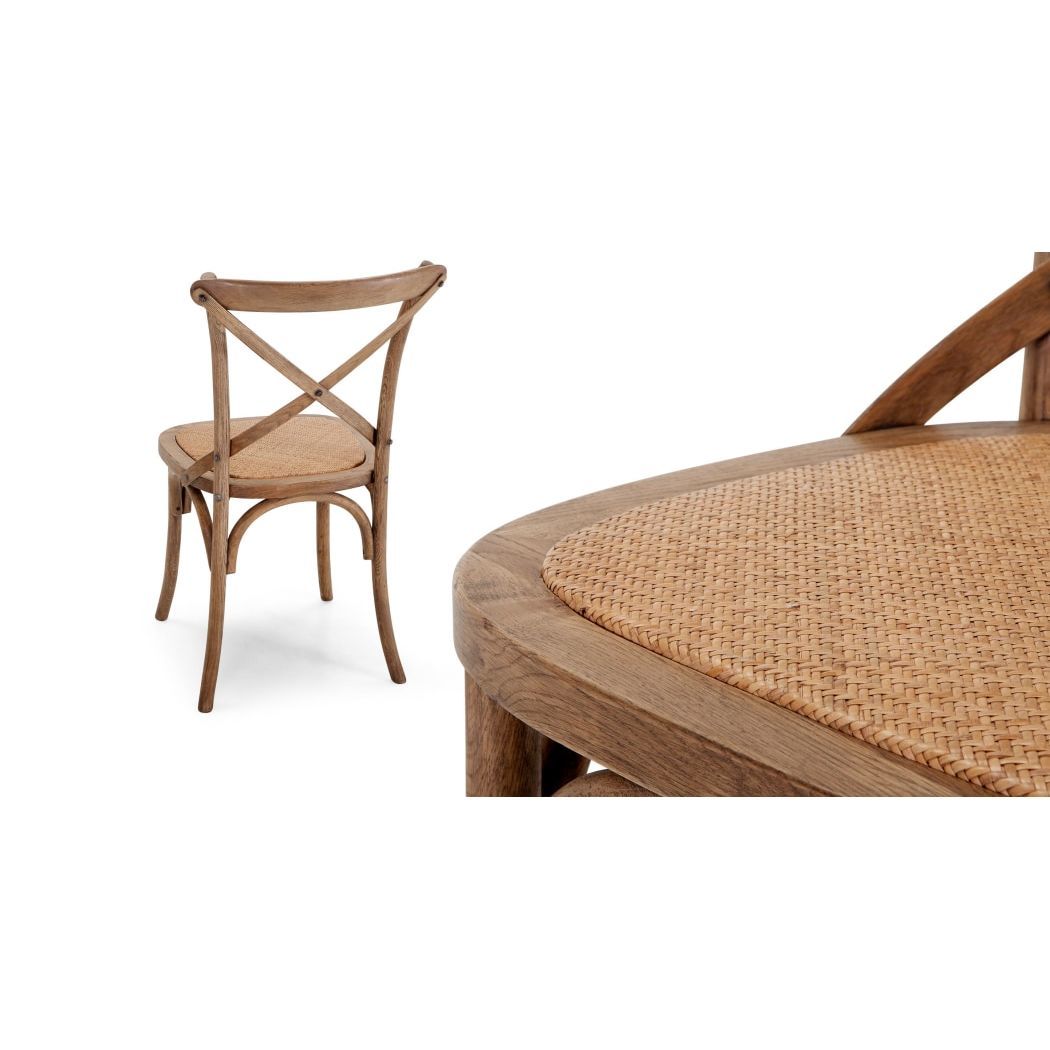Rochelle - Set of 2 Rochelle Dining Chairs, Oak – image 3