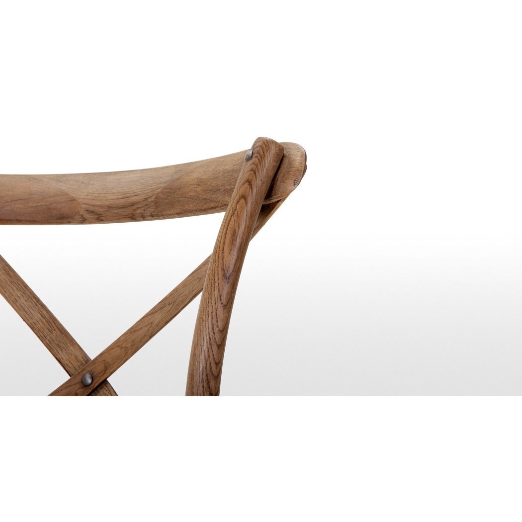 Rochelle - Set of 2 Rochelle Dining Chairs, Oak – image 4