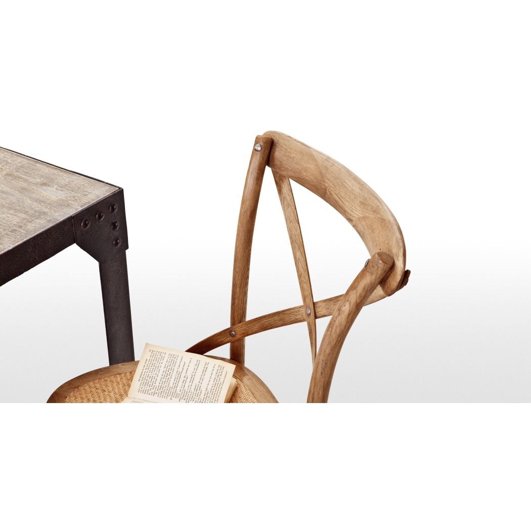 Rochelle - Set of 2 Rochelle Dining Chairs, Oak – image 6