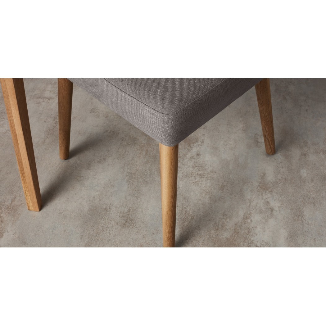 Charley - Set of 2 Charley Dining Chairs, Graphite Grey and Oak – image 3