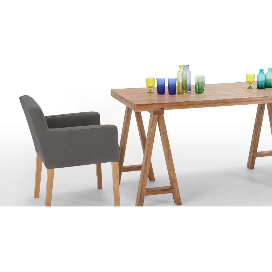 Wilton - Wilton Carver Dining Chair, Graphite Grey – image 3