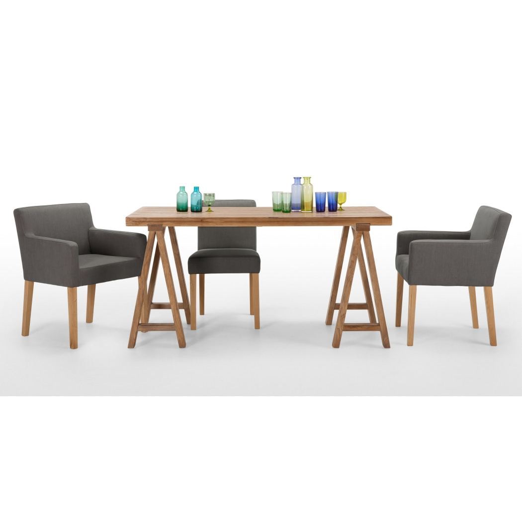 Wilton - Wilton Carver Dining Chair, Graphite Grey – image 5