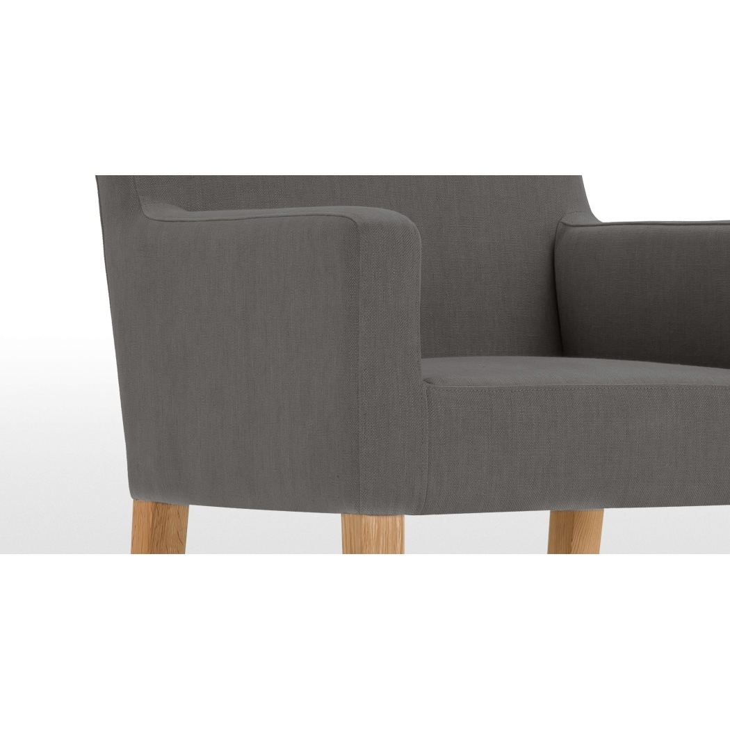 Wilton - Wilton Carver Dining Chair, Graphite Grey – image 7