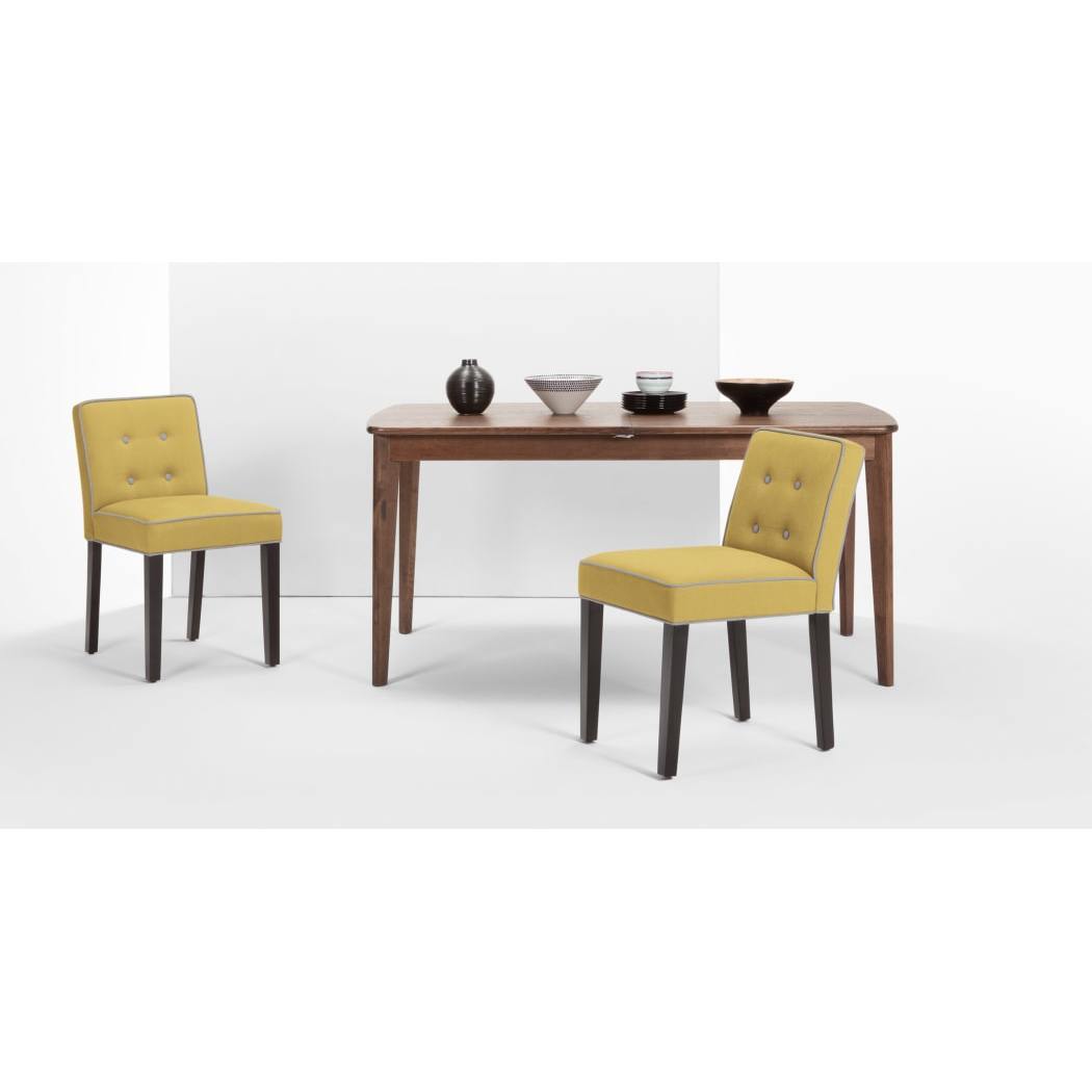 Hoxton - Set of 2 Hoxton Dining Chairs, Pistachio Green and Graphite Grey – image 2