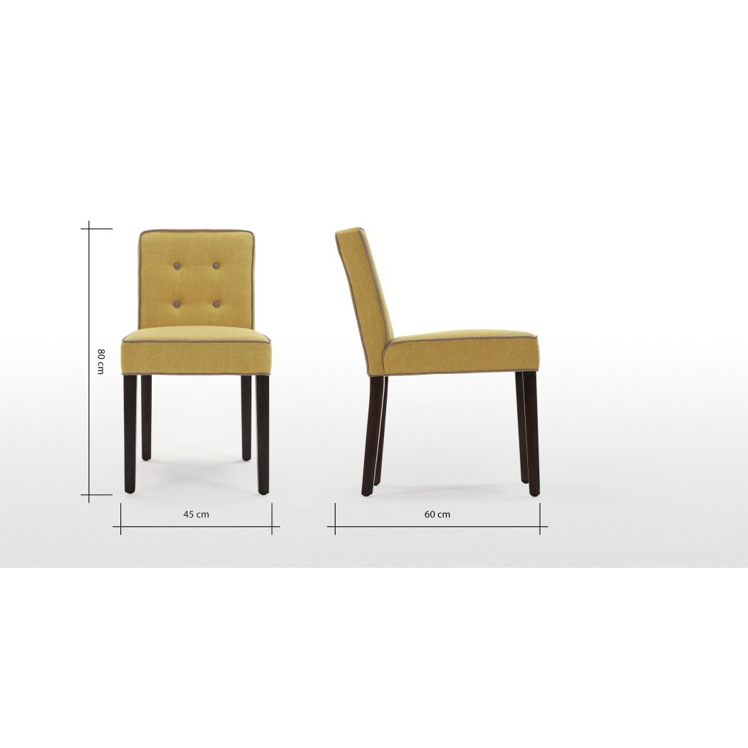 Hoxton - Set of 2 Hoxton Dining Chairs, Pistachio Green and Graphite Grey – image 7