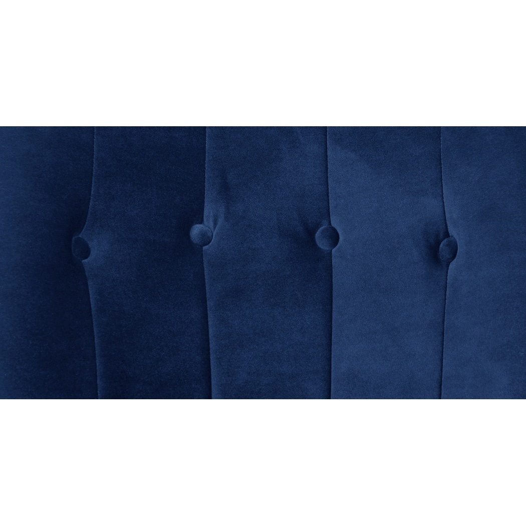 Margot - Set of 2 Margot Dining Chairs, Electric Blue Velvet – image 5