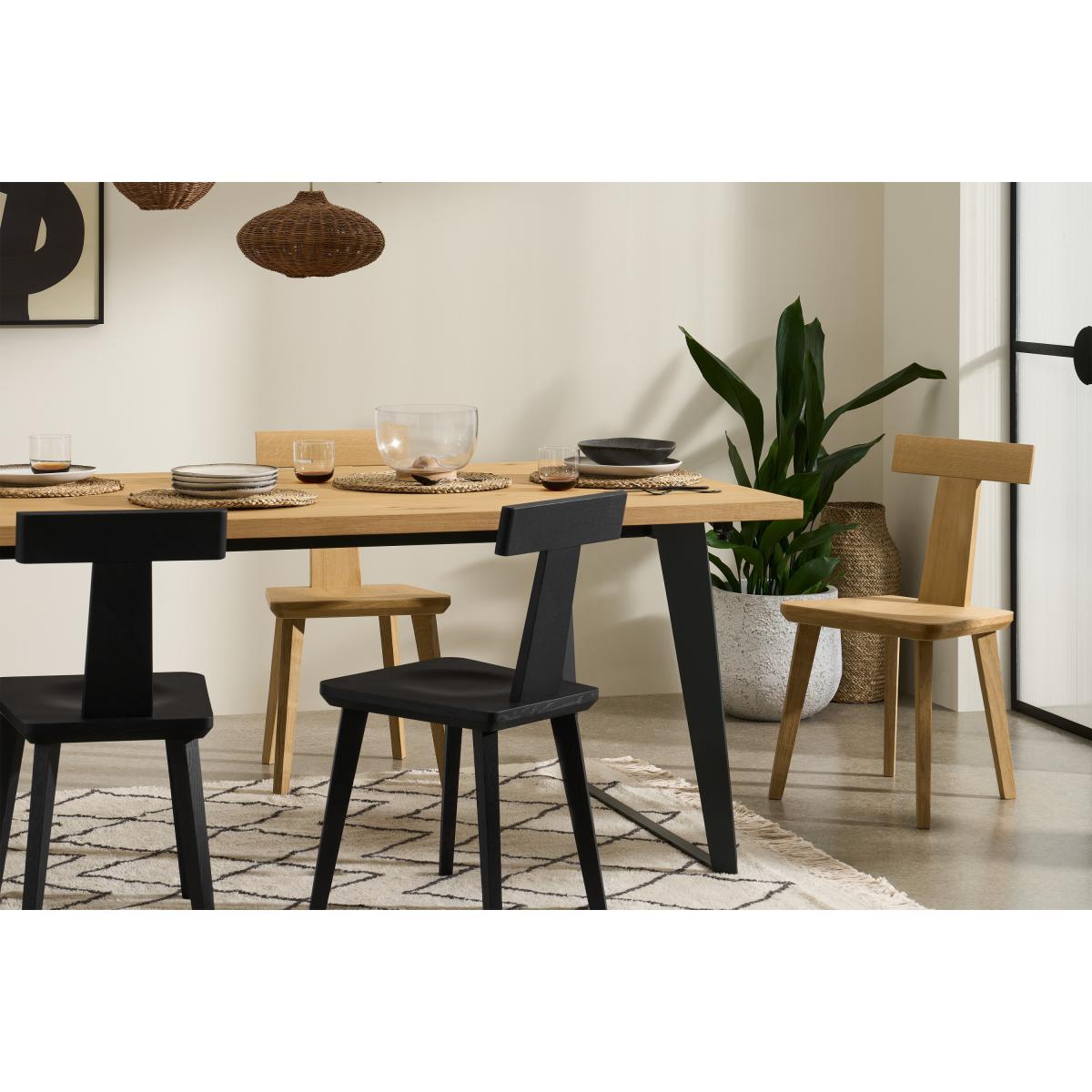 Tirado Dining Chair, Oak Finish – image 4