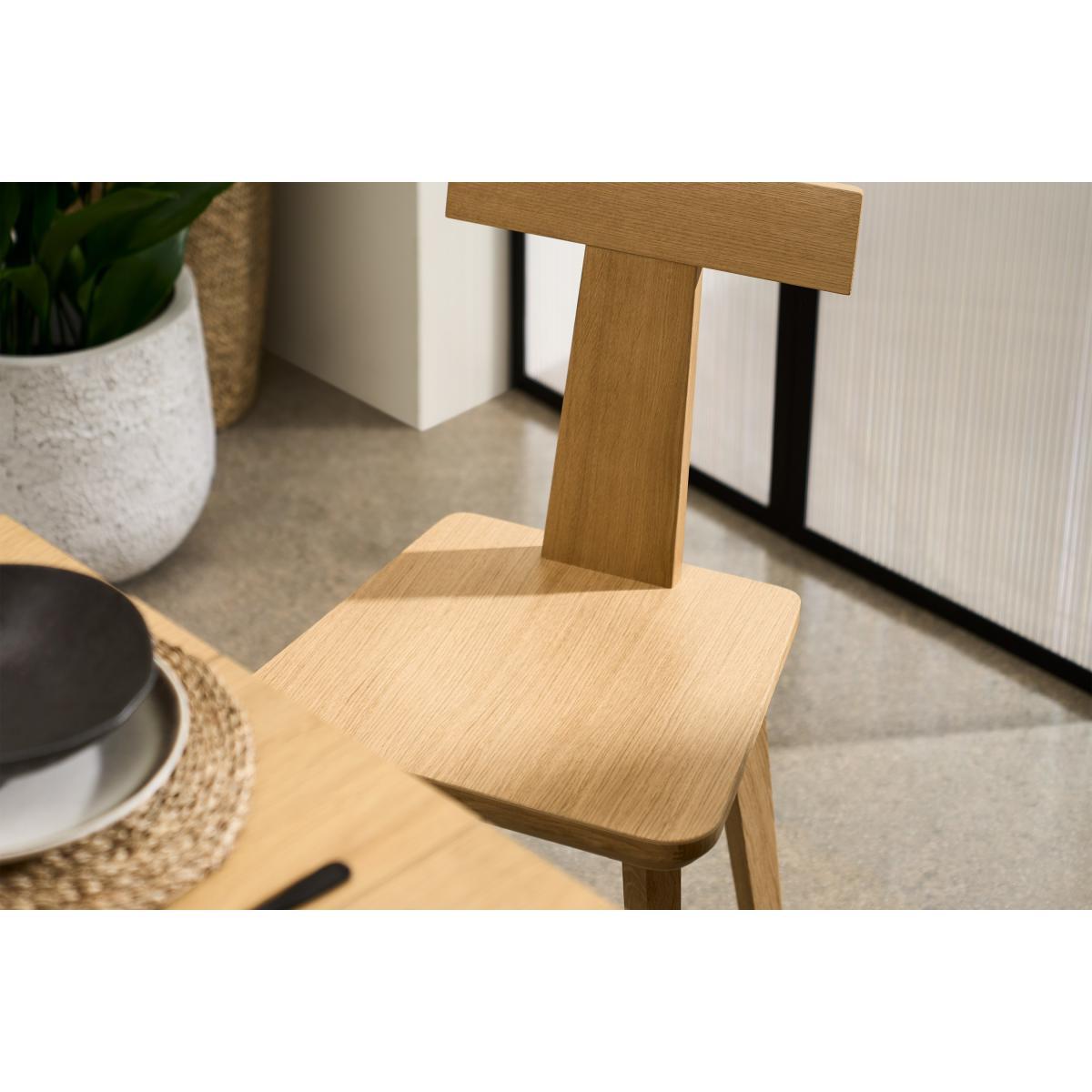 Tirado Dining Chair, Oak Finish – image 5