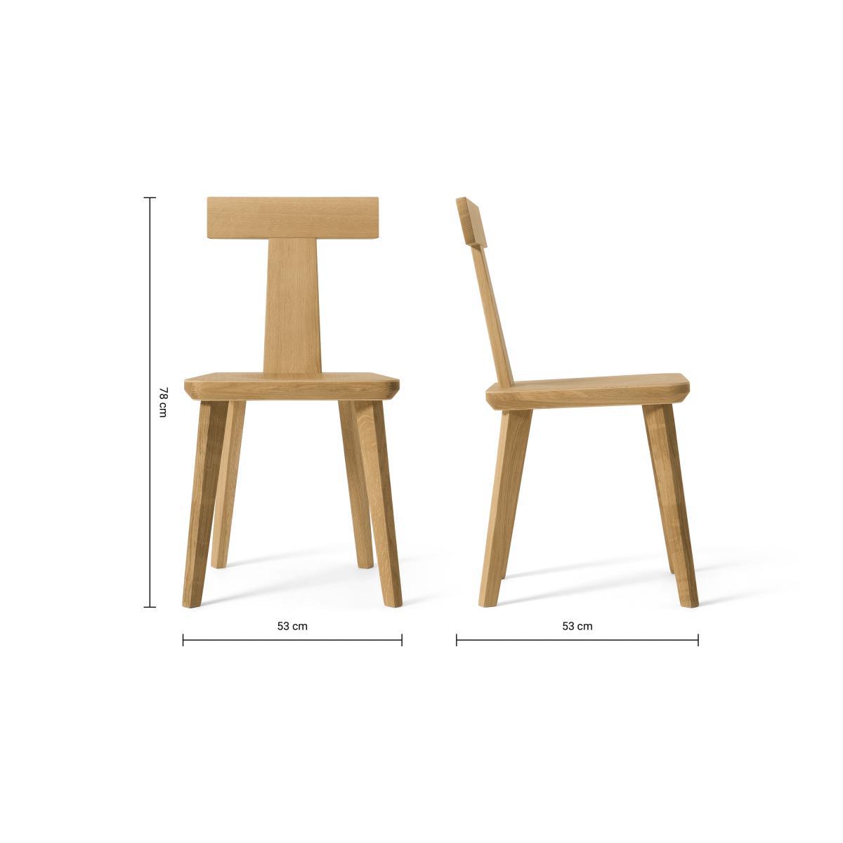 Tirado Dining Chair, Oak Finish – image 8