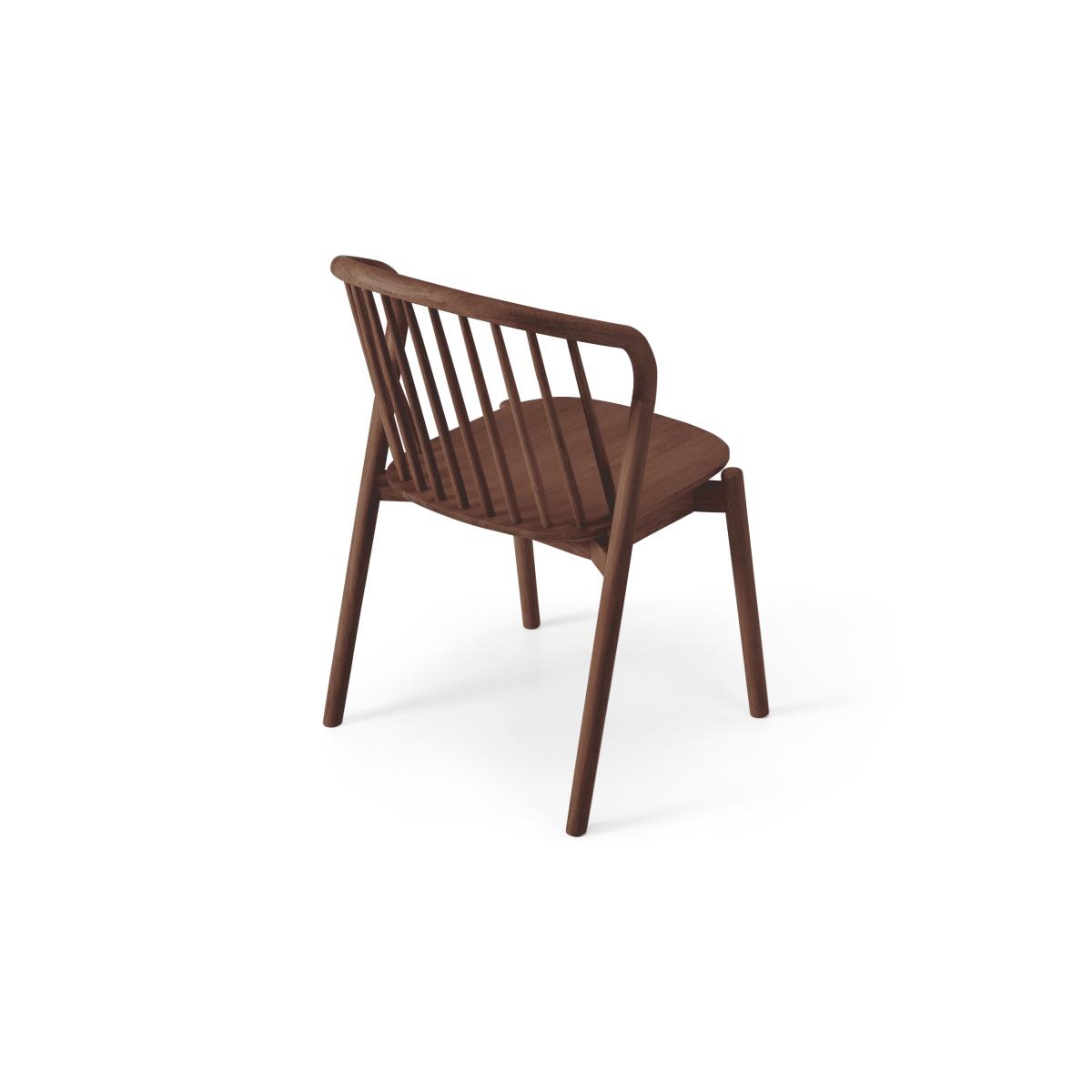 Tacoma Set of 2 Dining Chairs, Walnut – image 5