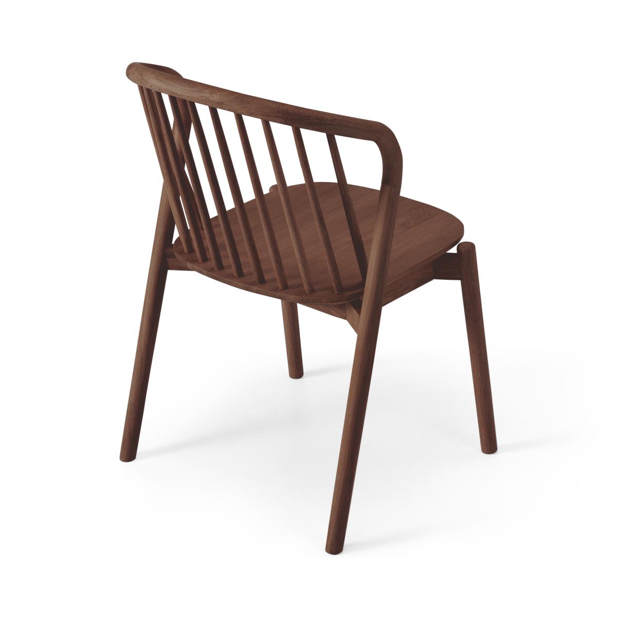 Tacoma Set of 2 Dining Chairs, Walnut – image 10