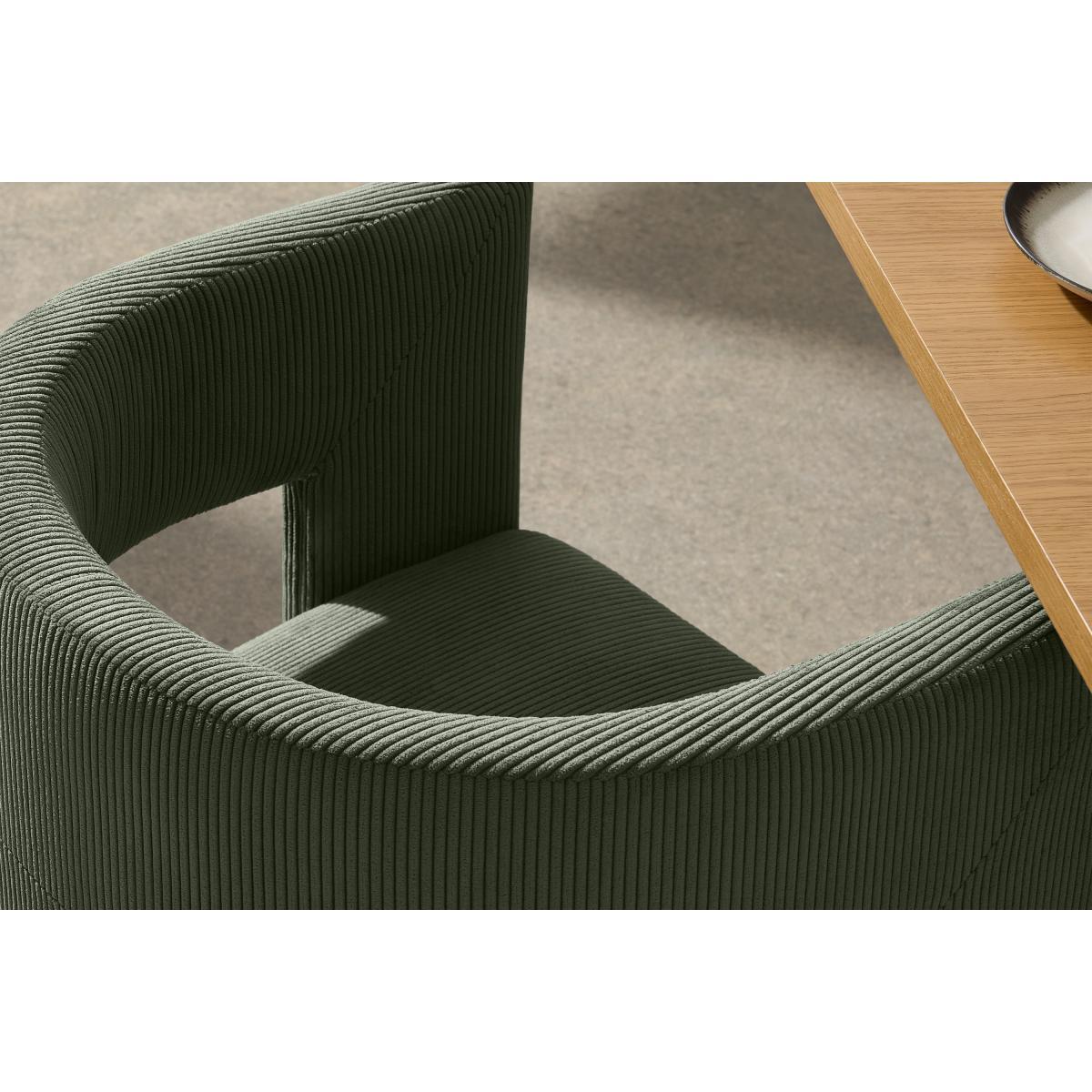 Kalaspel Dining Chair, Sage Corduroy Velvet – image 5