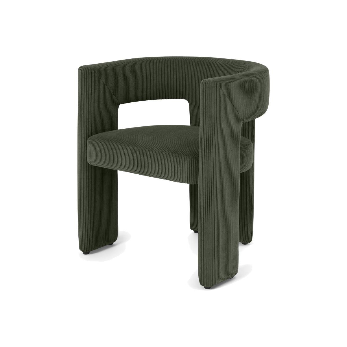 Kalaspel Dining Chair, Sage Corduroy Velvet – image 1