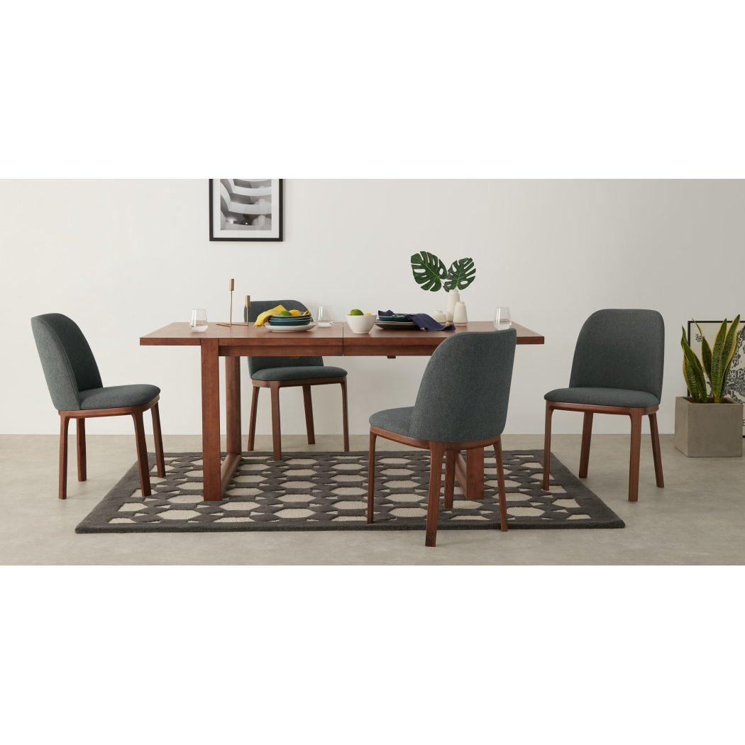 Nuno - Set of 2 Nuno Dining Chairs, Walnut – image 2