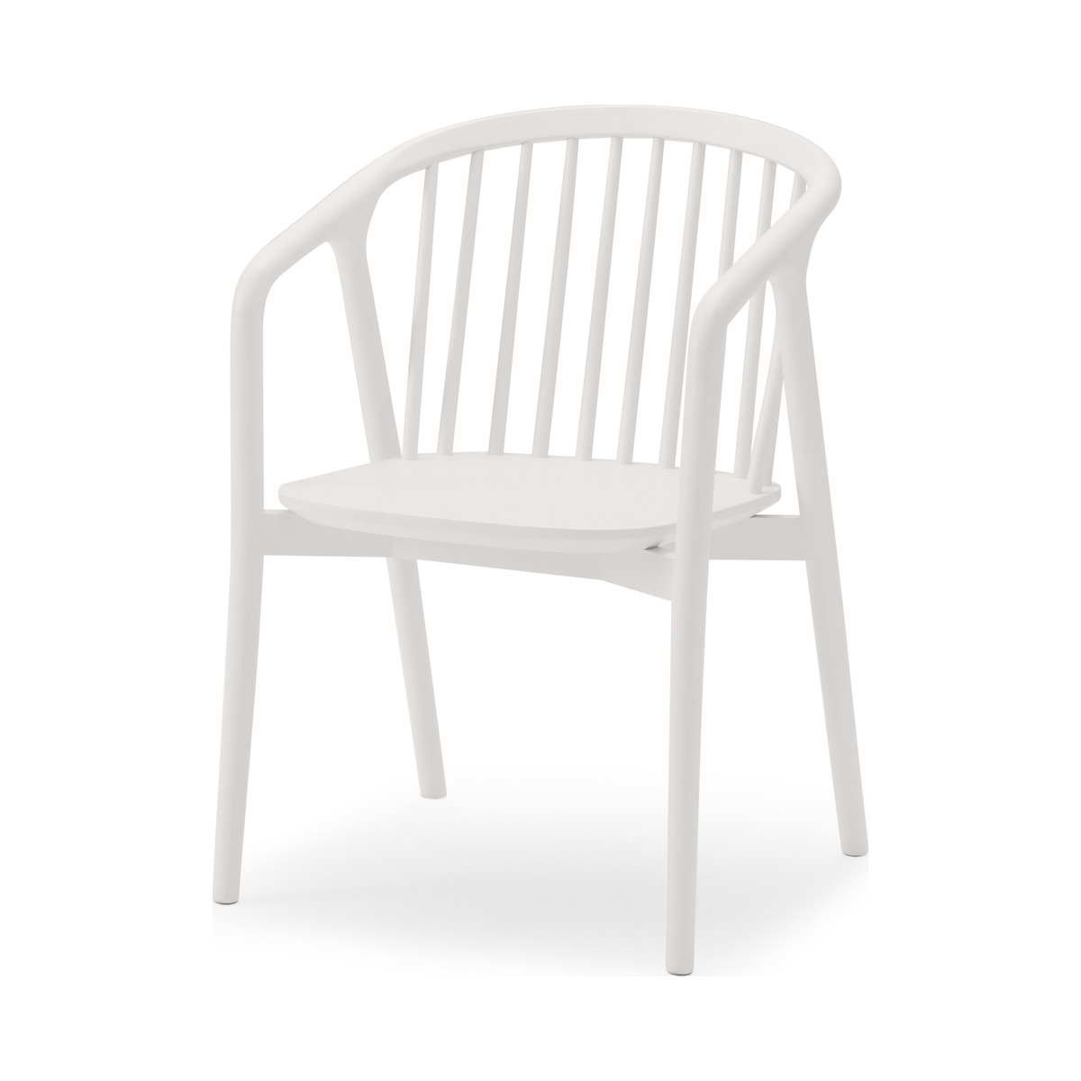Tacoma Carver Dining Chair, Whitewash – image 1