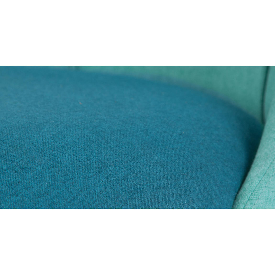 Lule - Set of 2 Lule Dining Chairs. Mineral Blue and Emerald Green – image 6