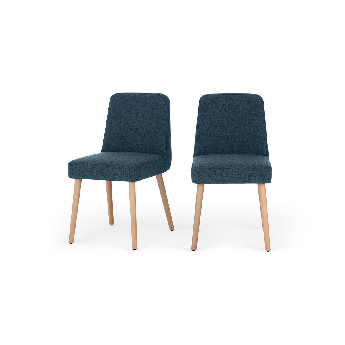 MADE Essentials Adams Set of 2 Dining Chairs, Orleans Blue – image 2
