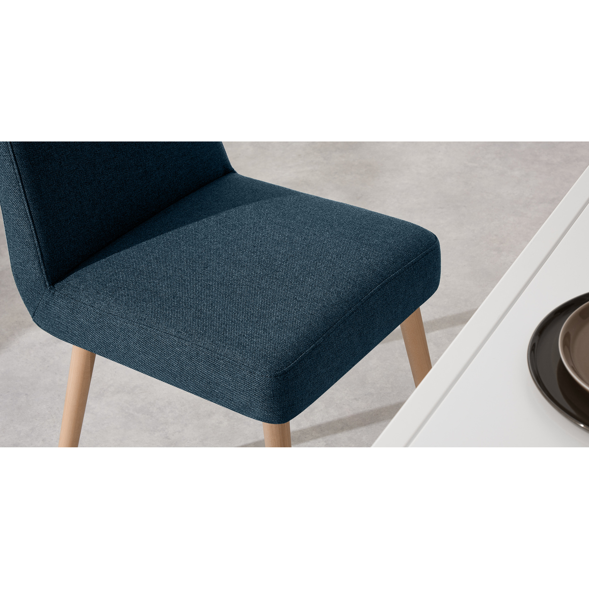 MADE Essentials Adams Set of 2 Dining Chairs, Orleans Blue – image 4