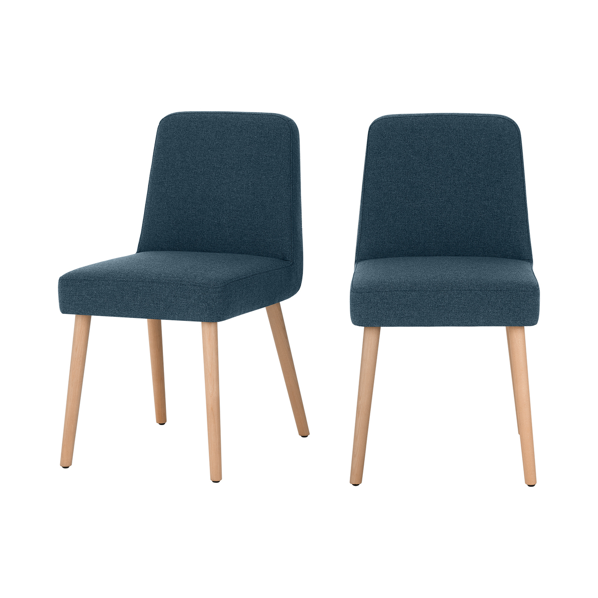 MADE Essentials Adams Set of 2 Dining Chairs, Orleans Blue – image 1