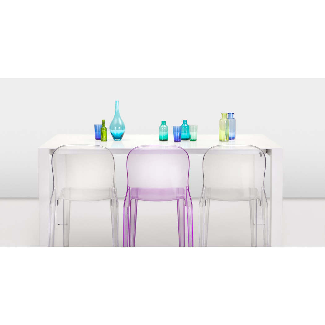Jelly - Set of 2 Jelly Acrylic Chairs, Clear – image 3