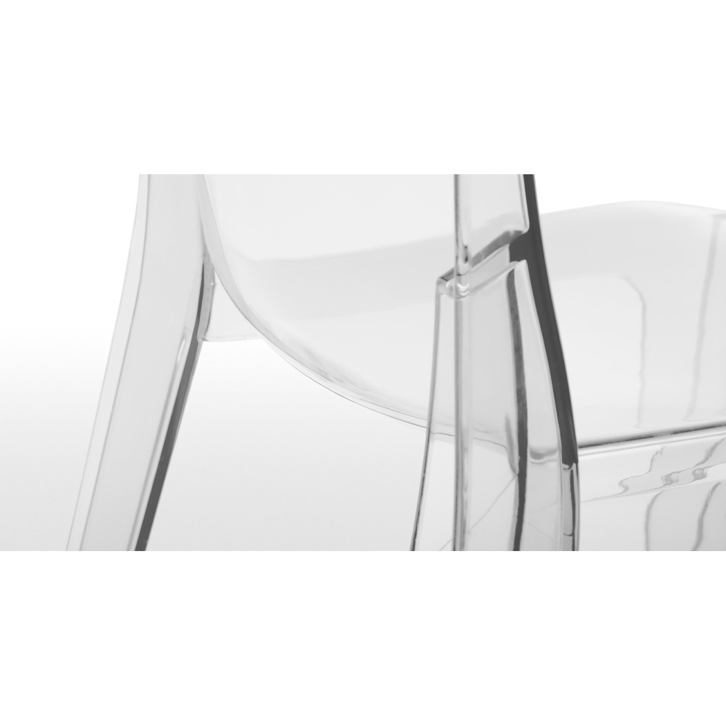 Jelly - Set of 2 Jelly Acrylic Chairs, Clear – image 5