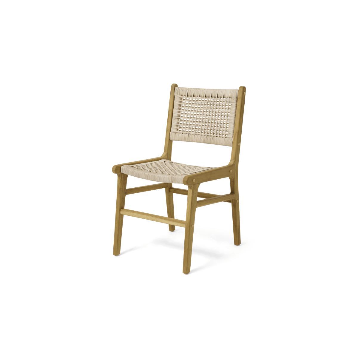 Modica Dining Chair, Rattan & Natural – image 3