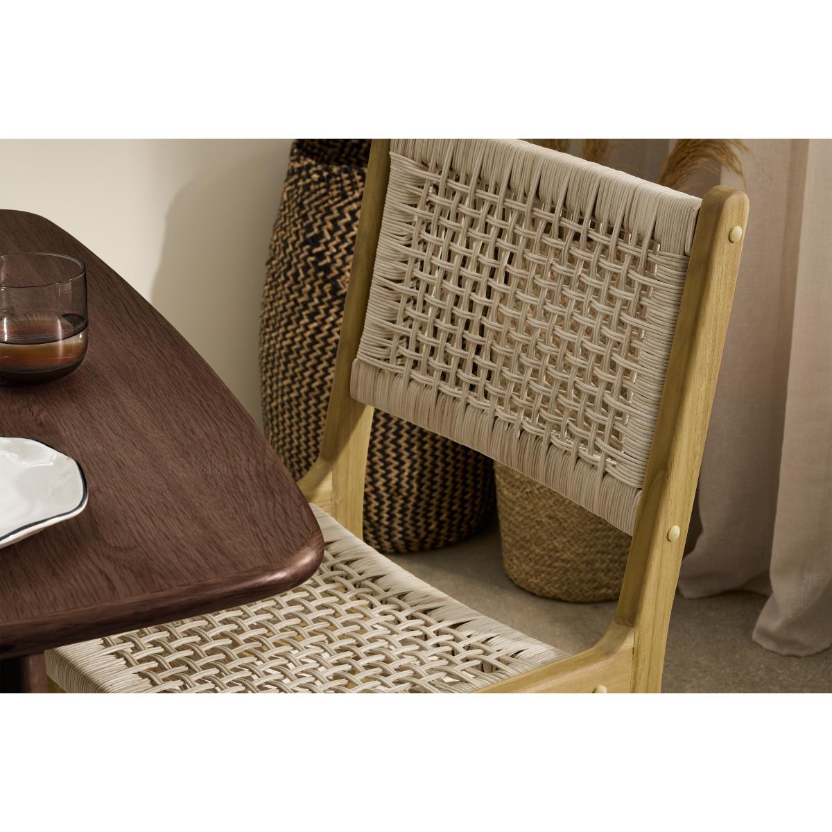 Modica Dining Chair, Rattan & Natural – image 5