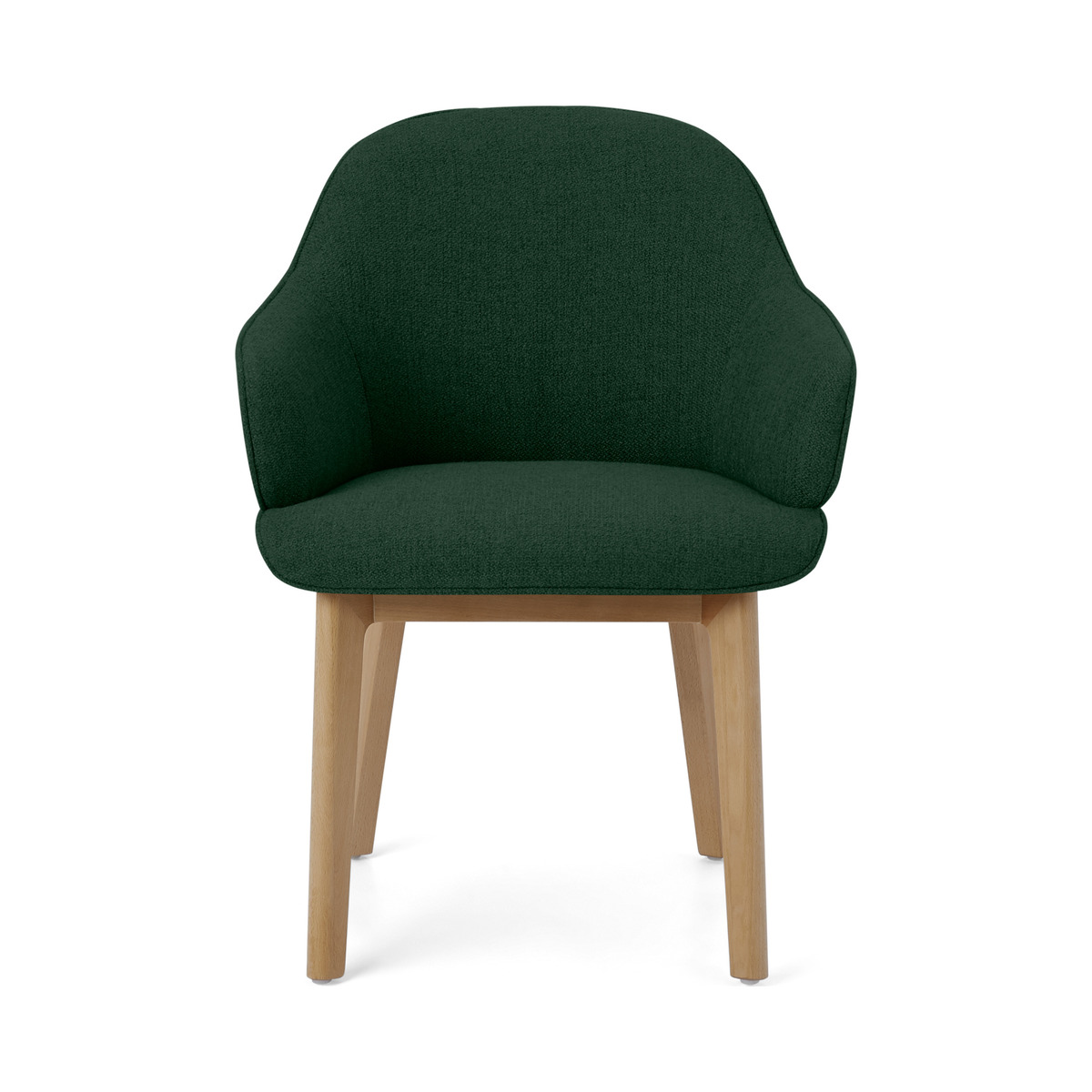 Erdee Carver Dining Chair, Forest Green Weave – image 2