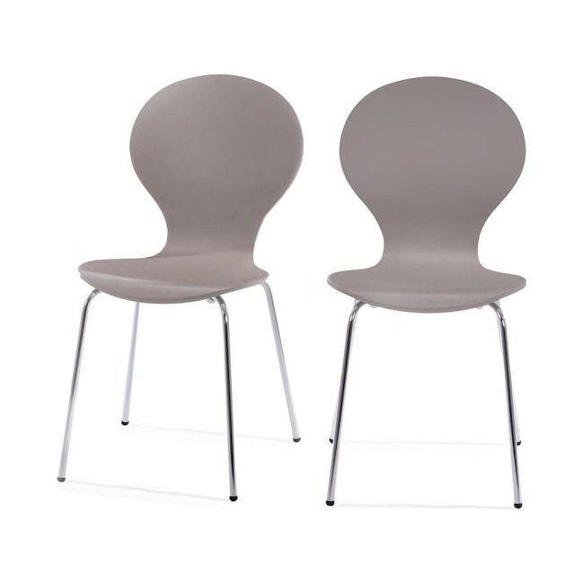 Kitsch - Set of 2 Kitsch Dining Chairs, Willow Grey – image 1