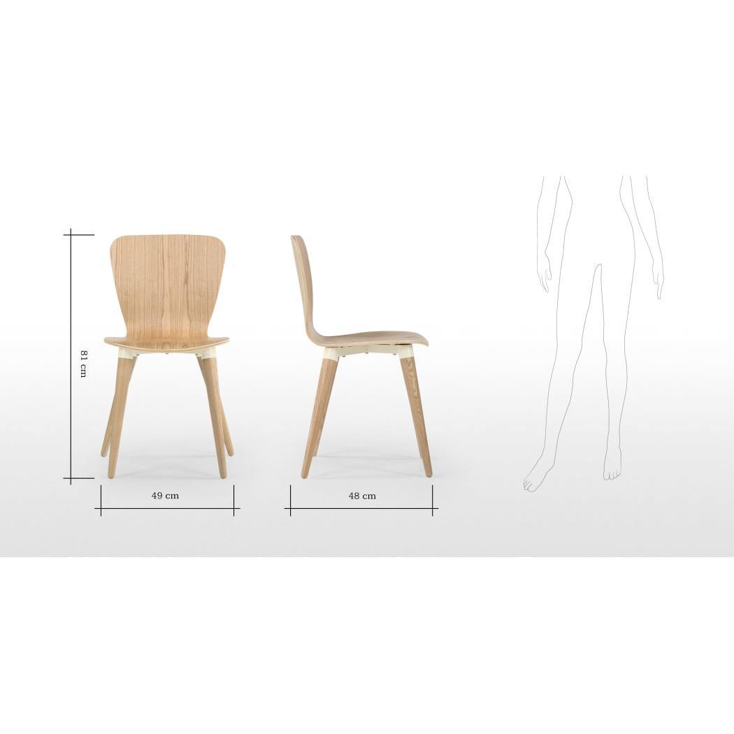 Edelweiss - Set of 2 Edelweiss Dining Chairs, Ash and White – image 6