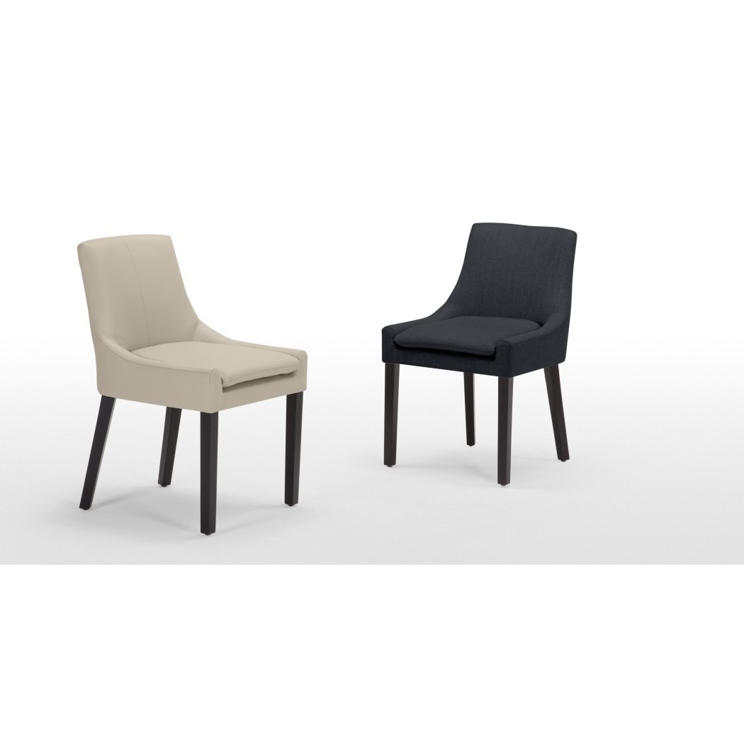 Percy - Percy Scoop Back Chair, Midnight Black – image 3