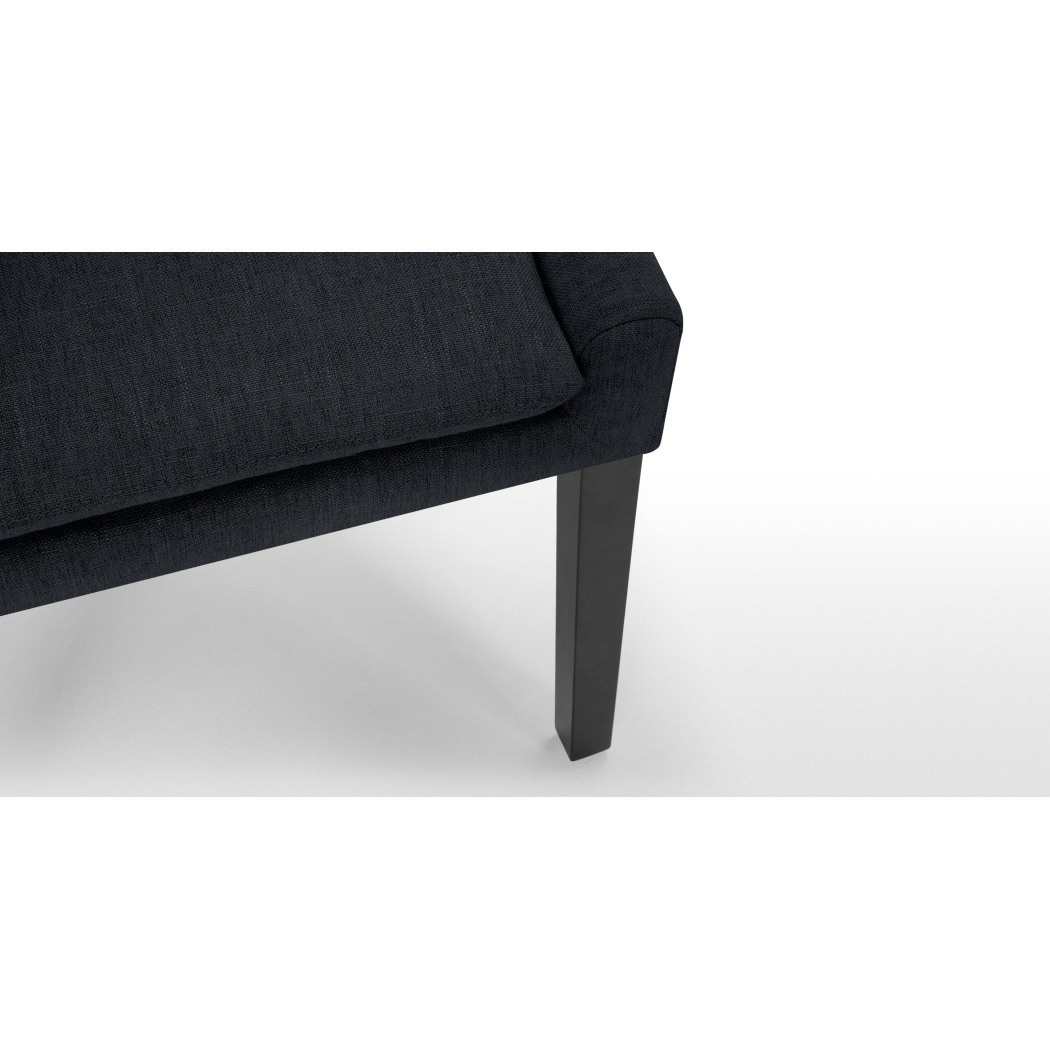 Percy - Percy Scoop Back Chair, Midnight Black – image 6
