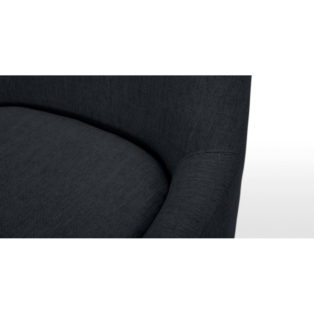 Percy - Percy Scoop Back Chair, Midnight Black – image 7