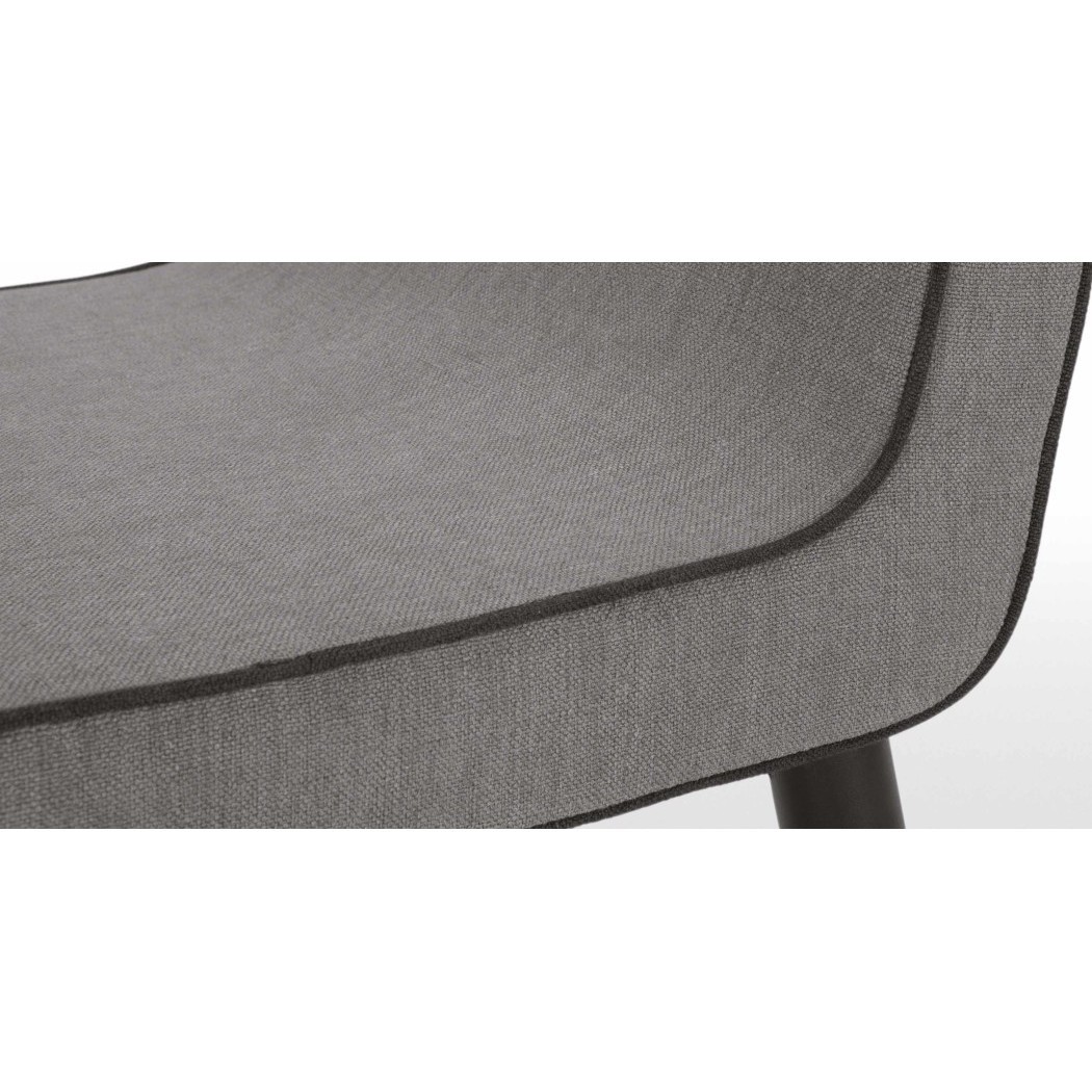 Herby - Set of 2 Herby Dining Chairs, Graphite Grey – image 4