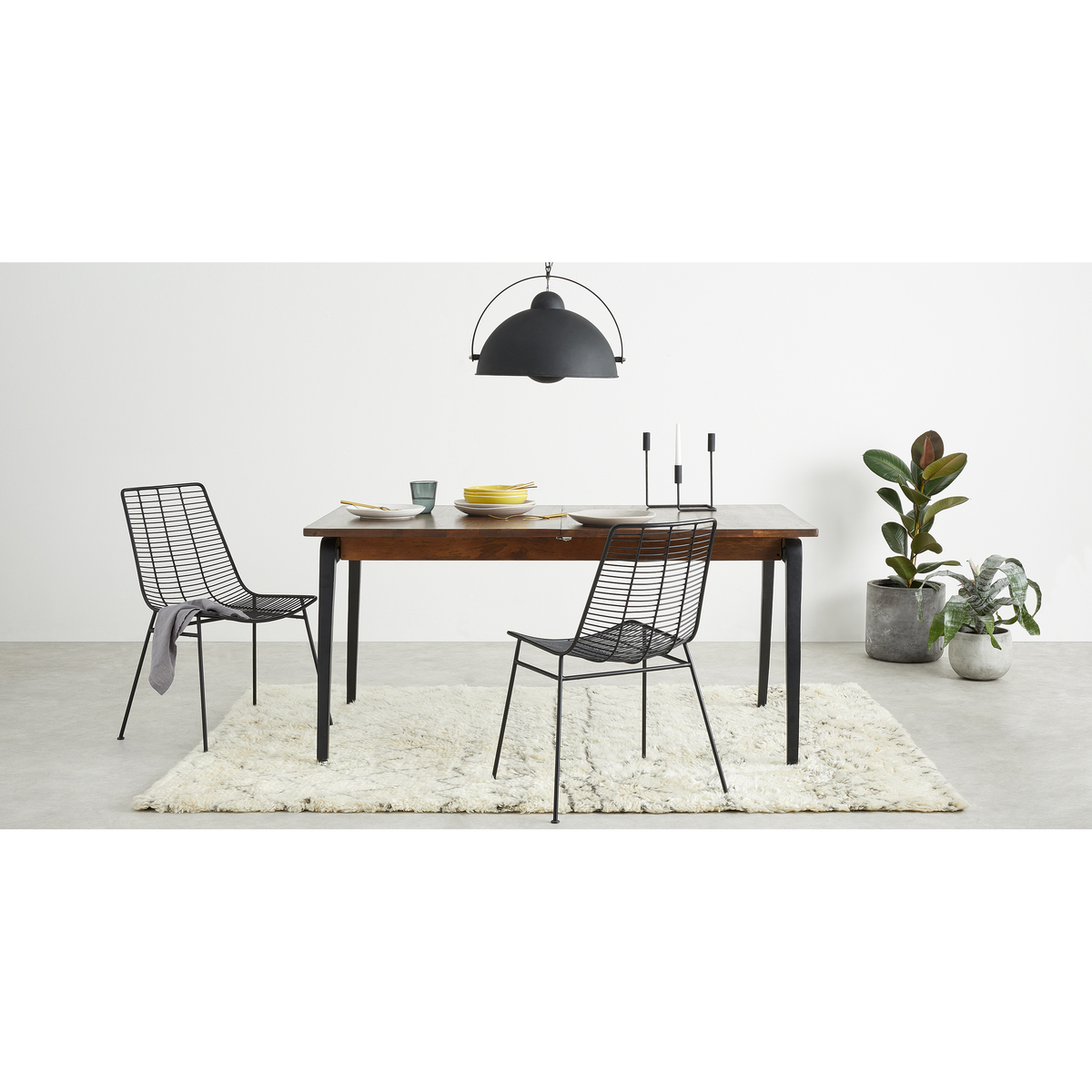 Set of 2 Marvel Dining Chairs, Black – image 4