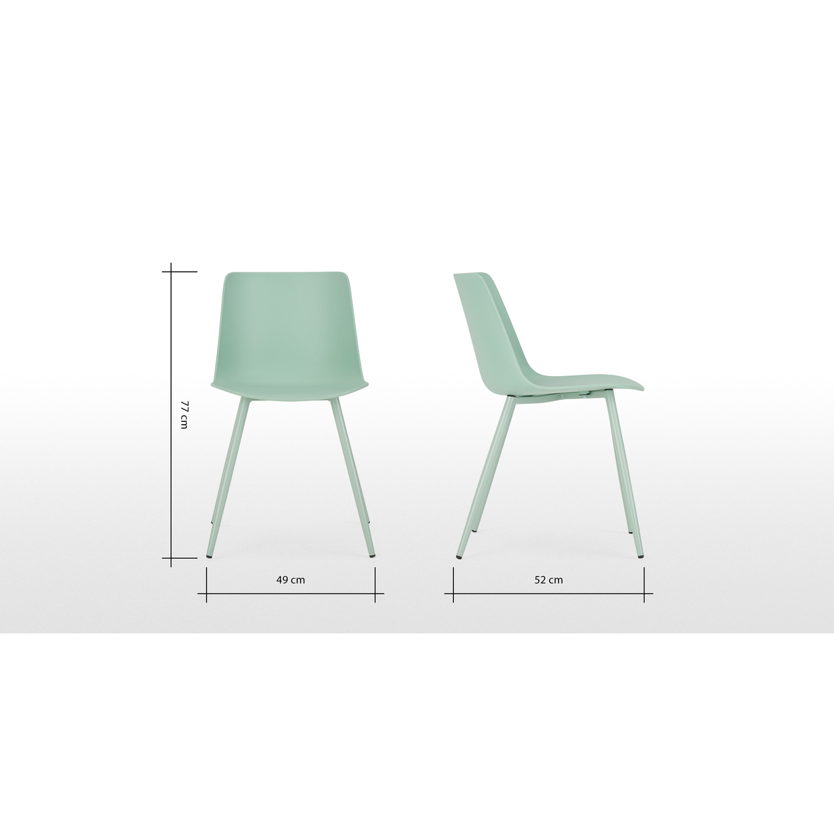 MADE Essentials Newel Dining Chair, Mint – image 7