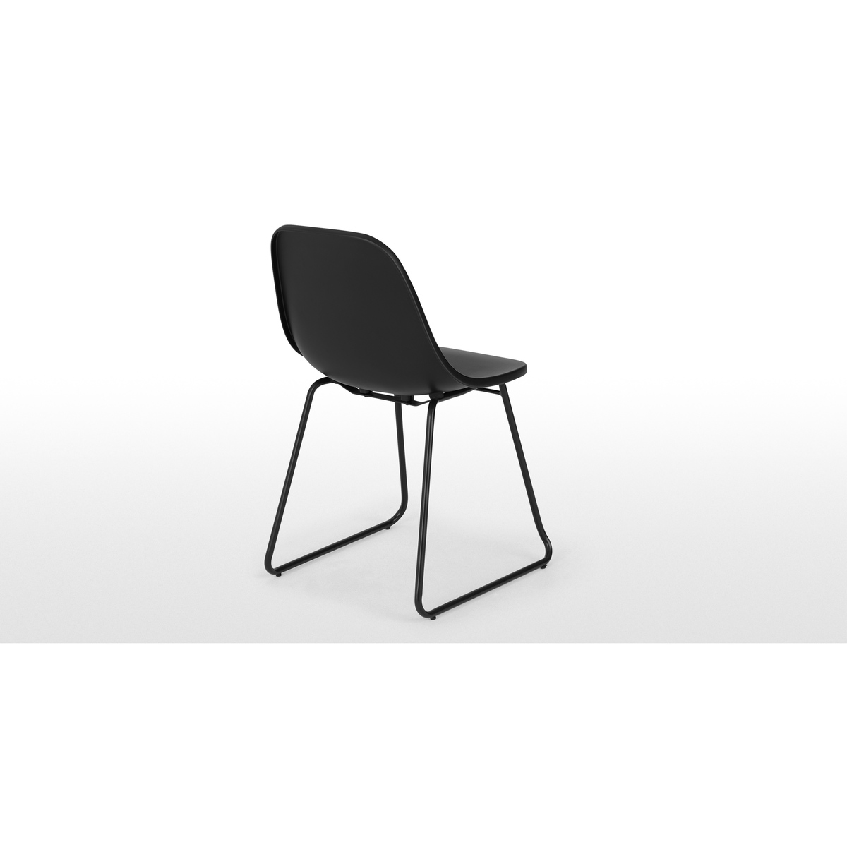 Duggie Set of 2 Dining Chairs, Black – image 7