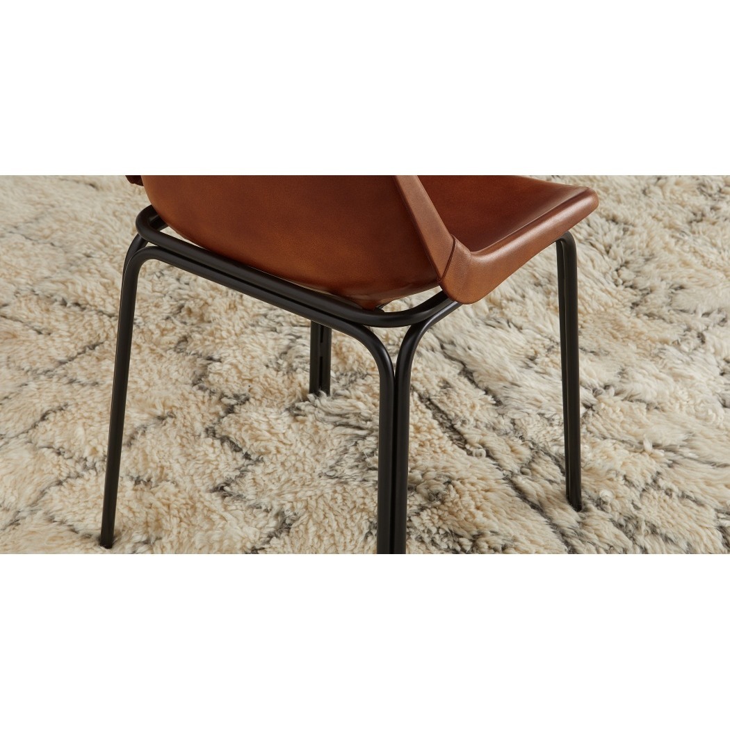 Lodi - Set of 2 Lodi Dining Chairs, Tan and Black – image 3