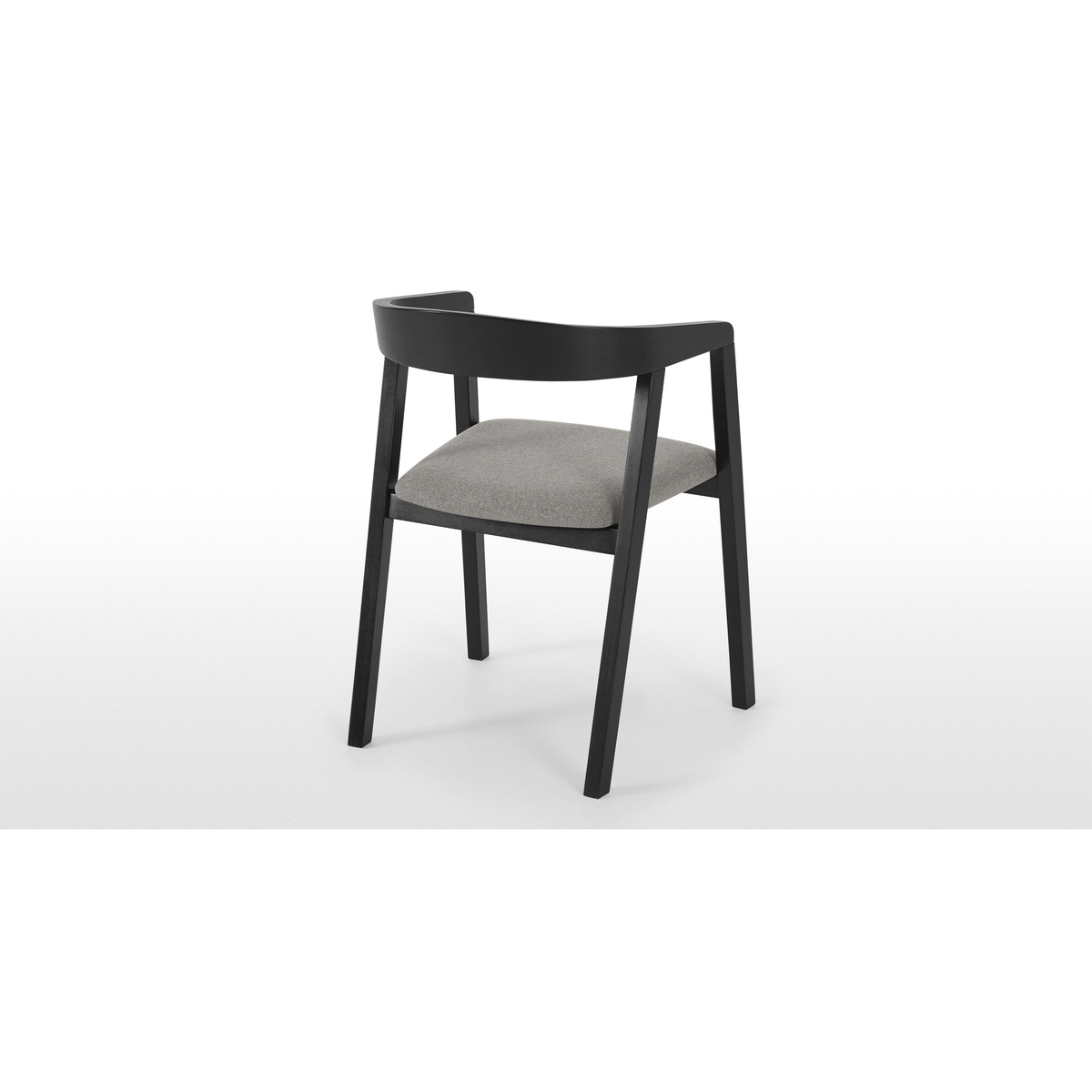 Placido Carver Dining Chair, Black & Cool Grey – image 4