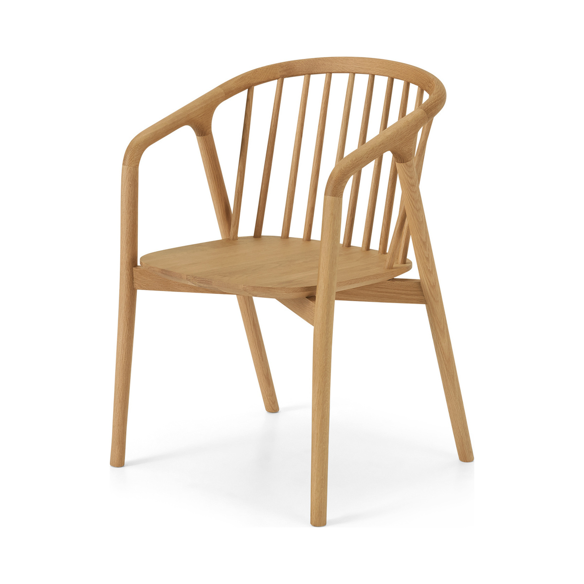 Tacoma Dining Chair, Oak – image 1