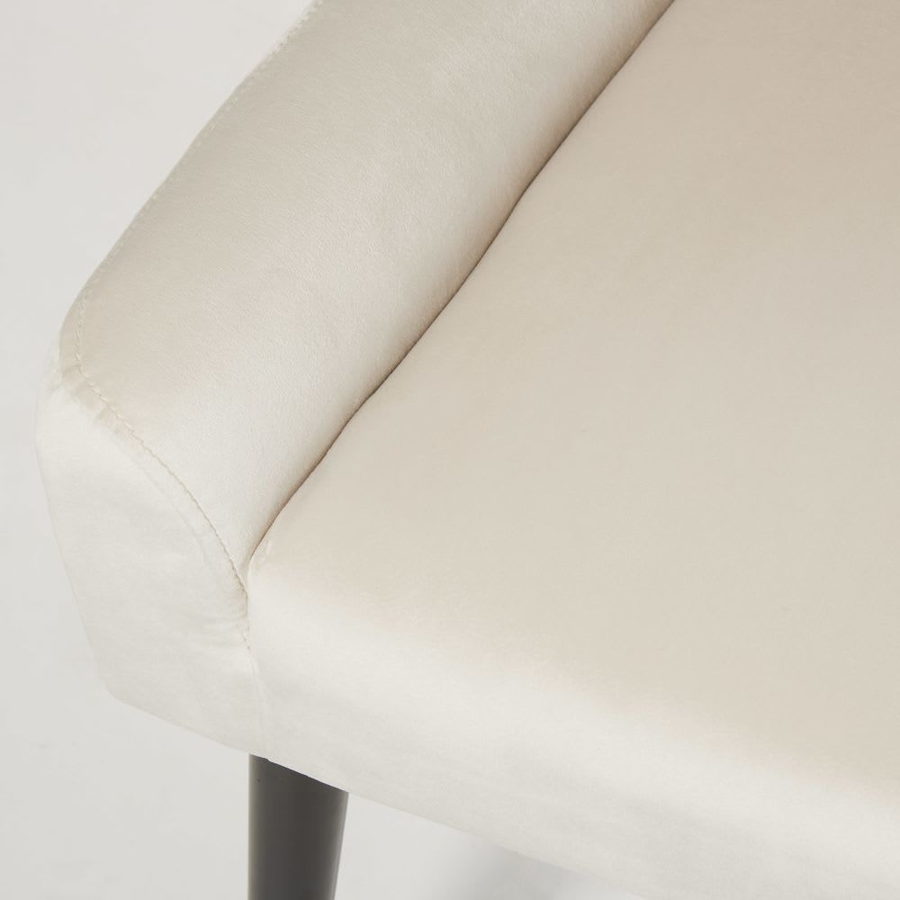 OTTO - Ecru Velvet and Birch Chair – image 6